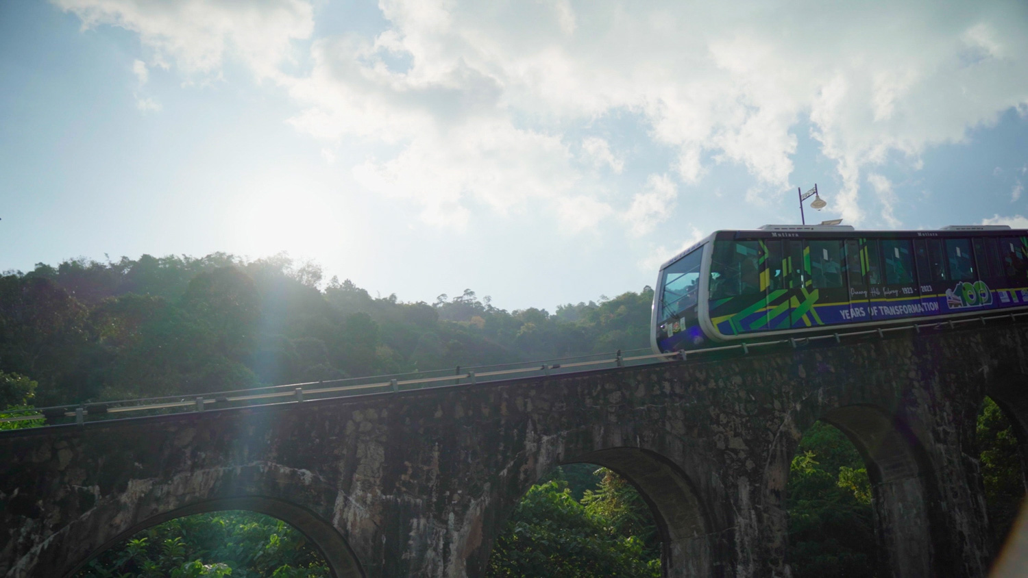Penang Hill Funicular Train